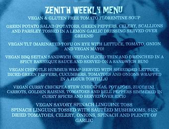 Product - The Zenith in Southside - Pittsburgh, PA Vegetarian Restaurants