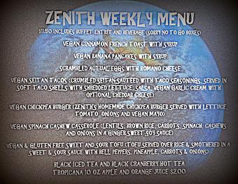 Product - The Zenith in Southside - Pittsburgh, PA Vegetarian Restaurants