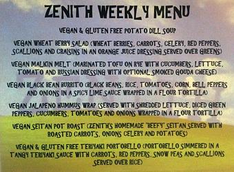 Product - The Zenith in Southside - Pittsburgh, PA Vegetarian Restaurants