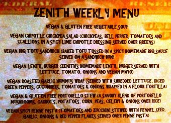 Product - The Zenith in Southside - Pittsburgh, PA Vegetarian Restaurants