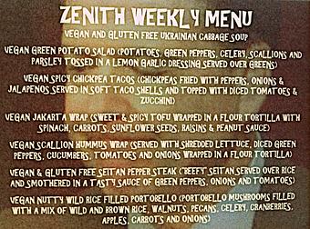 Product - The Zenith in Southside - Pittsburgh, PA Vegetarian Restaurants