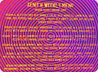 Product - The Zenith in Southside - Pittsburgh, PA Vegetarian Restaurants