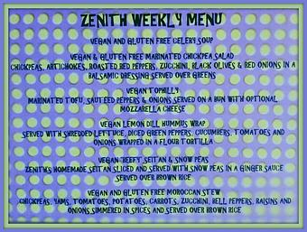 Product - The Zenith in Southside - Pittsburgh, PA Vegetarian Restaurants