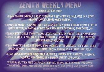 Product - The Zenith in Southside - Pittsburgh, PA Vegetarian Restaurants