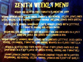 Product - The Zenith in Southside - Pittsburgh, PA Vegetarian Restaurants