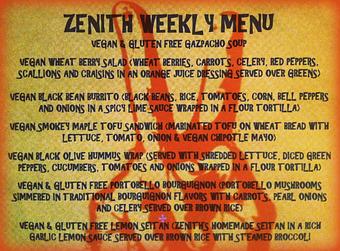 Product - The Zenith in Southside - Pittsburgh, PA Vegetarian Restaurants