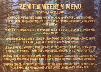 Product - The Zenith in Southside - Pittsburgh, PA Vegetarian Restaurants