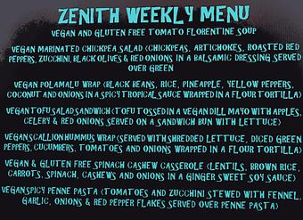 Product - The Zenith in Southside - Pittsburgh, PA Vegetarian Restaurants