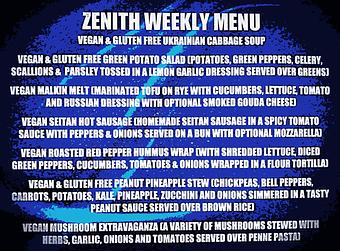 Product - The Zenith in Southside - Pittsburgh, PA Vegetarian Restaurants