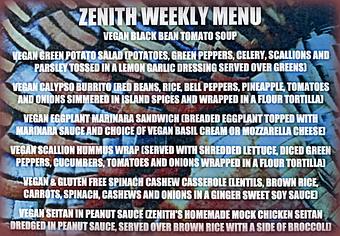 Product - The Zenith in Southside - Pittsburgh, PA Vegetarian Restaurants