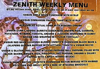 Product - The Zenith in Southside - Pittsburgh, PA Vegetarian Restaurants