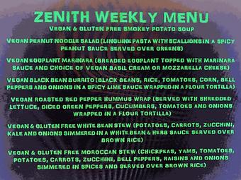 Product - The Zenith in Southside - Pittsburgh, PA Vegetarian Restaurants