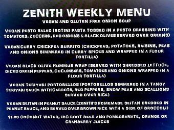 Product - The Zenith in Southside - Pittsburgh, PA Vegetarian Restaurants