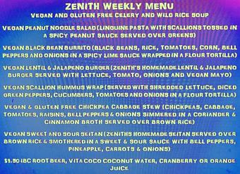 Product - The Zenith in Southside - Pittsburgh, PA Vegetarian Restaurants