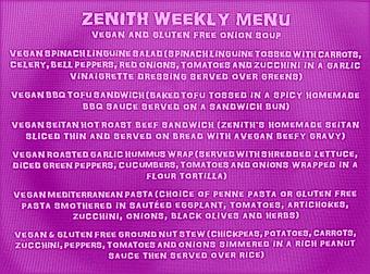 Product - The Zenith in Southside - Pittsburgh, PA Vegetarian Restaurants