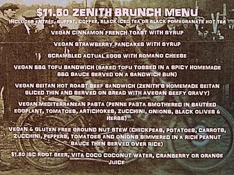 Product - The Zenith in Southside - Pittsburgh, PA Vegetarian Restaurants