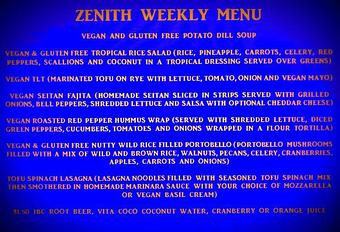 Product - The Zenith in Southside - Pittsburgh, PA Vegetarian Restaurants