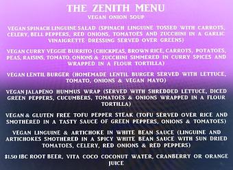 Product - The Zenith in Southside - Pittsburgh, PA Vegetarian Restaurants