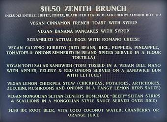 Product - The Zenith in Southside - Pittsburgh, PA Vegetarian Restaurants