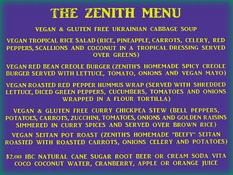 Product - The Zenith in Southside - Pittsburgh, PA Vegetarian Restaurants