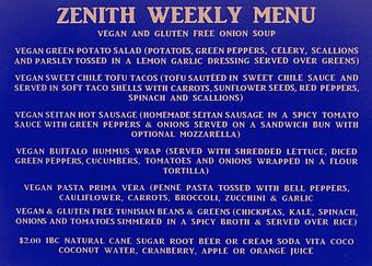 Product - The Zenith in Southside - Pittsburgh, PA Vegetarian Restaurants