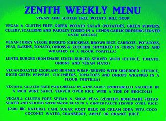 Product - The Zenith in Southside - Pittsburgh, PA Vegetarian Restaurants