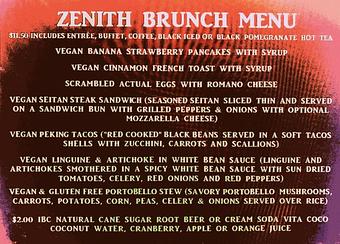 Product - The Zenith in Southside - Pittsburgh, PA Vegetarian Restaurants