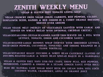 Product - The Zenith in Southside - Pittsburgh, PA Vegetarian Restaurants