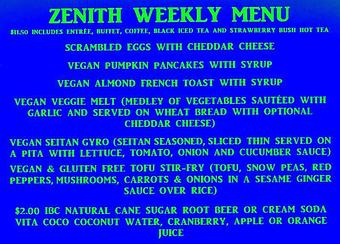 Product - The Zenith in Southside - Pittsburgh, PA Vegetarian Restaurants