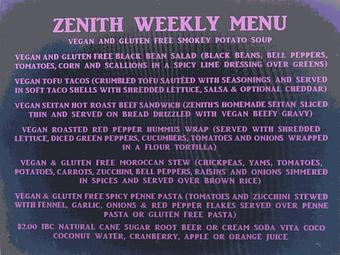 Product - The Zenith in Southside - Pittsburgh, PA Vegetarian Restaurants