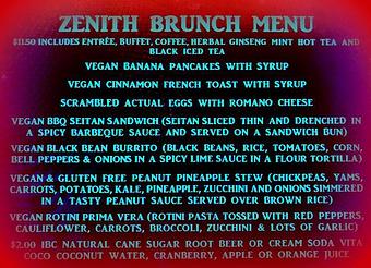 Product - The Zenith in Southside - Pittsburgh, PA Vegetarian Restaurants