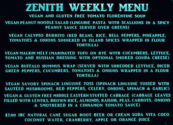 Product - The Zenith in Southside - Pittsburgh, PA Vegetarian Restaurants