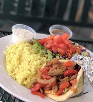 Product: Made with fresh grilled veggies - Tikka Grill in Westlake Village, CA American Restaurants