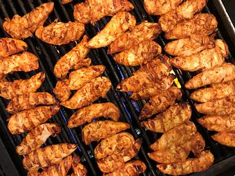 Product: Marinated and grilled Chicken. - Tikka Grill in Westlake Village, CA American Restaurants