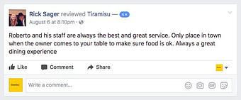 Product - Tiramisu in Quincy, IL Italian Restaurants