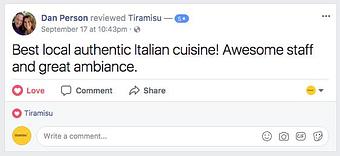 Product - Tiramisu in Quincy, IL Italian Restaurants