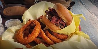 Product - Tom's Number 5 Chiliburgers in Los Angeles, CA Hamburger Restaurants