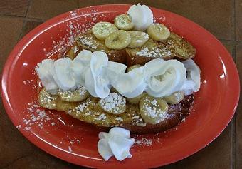 Product: Banana folster French toast - Toula's Trailside Cafe in Tarpon Springs, FL American Restaurants