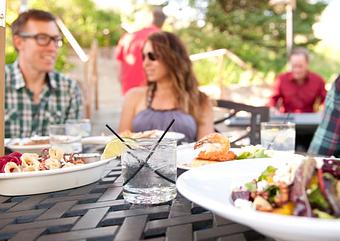 Product: Deck Bar - Trail Creek Cabin in Sun Valley, ID American Restaurants