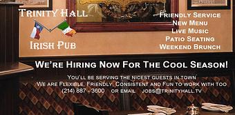 Product - Trinity Hall Irish Pub in SMU - North Dallas - Greenville Ave - Dallas, TX American Restaurants