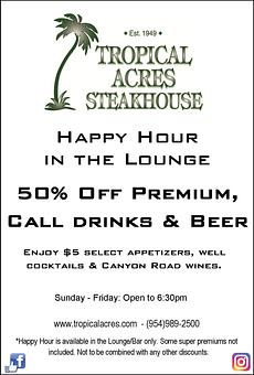 Product - Tropical Acres in Fort Lauderdale, FL American Restaurants