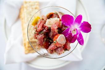 Product: HAWAIIAN TUNA CRUDO - Truluck's Ocean's Finest Seafood and Crab in UTC - San Diego, CA Steak House Restaurants