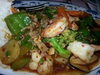 Product: Spicy Hunan combo - Tsing Tsao Chinese Fast Food in Des Moines, IA Chinese Restaurants