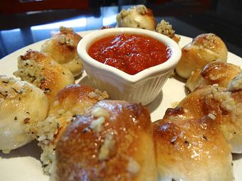 Product: Housemade Garlic Knots - Union Pizza Company in Border of El Segundo and Manhattan Beach - Manhattan Beach, CA Pizza Restaurant