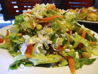 Product: Chopped Veggie Salad - Union Pizza Company in Border of El Segundo and Manhattan Beach - Manhattan Beach, CA Pizza Restaurant