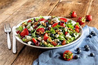 Product: Berry & Goat Cheese Salad - UNO Pizzeria & Grill in Haverhill, MA Pizza Restaurant Product: Berry & Goat Cheese Salad - UNO Pizzeria & Grill in Haverhill, MA Pizza Restaurant