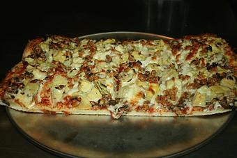 Product: Vegetarian Gourmet Pizza - Upper Crust Pizza & Pasta in Westside Santa Cruz - Santa Cruz, CA Pizza Restaurant