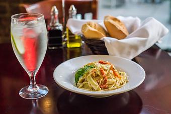 Product: Linguini Carciofi - Utopia Good Food & Fine Art in Long Beach, CA Bars & Grills