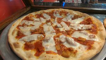 Product: Chicken parm pizza ... - Vesuvio Pizza in Forked River, NJ Pizza Restaurant