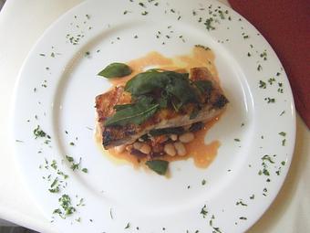 Product: Salmone ai Fagioli - Vico Restaurant & Bar in Hudson, NY Italian Restaurants Product: Salmone ai Fagioli - Vico Restaurant & Bar in Hudson, NY Italian Restaurants